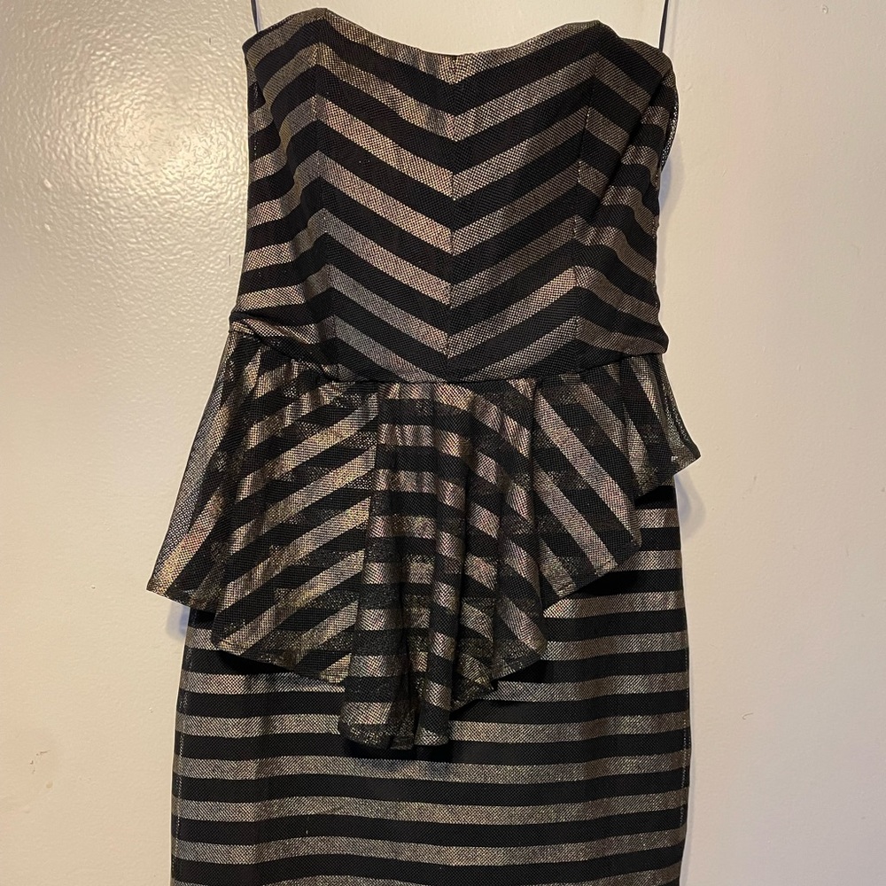 Lucca Couture Strapless Dress - Size S